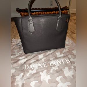 Dange Dover Signature Tote, Classic | Graphite